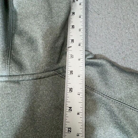 Atlanta Falcons Hoodie Men Medium Gray Nike Super Bowl LI 2017 Sweatshirt NFL - Picture 13 of 14